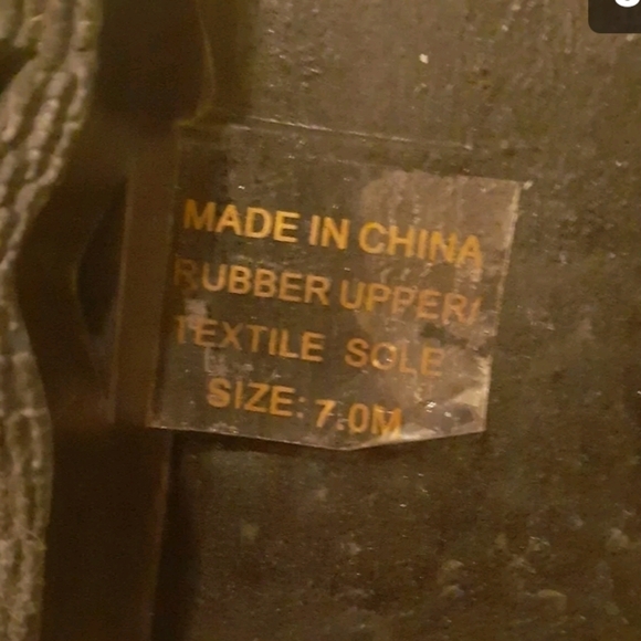 MICHAEL KORS RUBBER RAIN BOOTS SIZE 7 - Picture 3 of 7